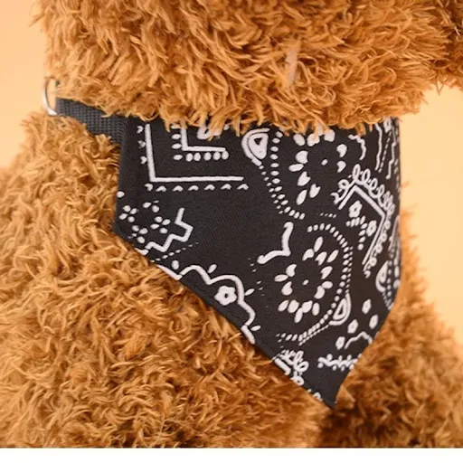 Pet Bibs Adjustable Pet Saliva Towel Dog Puppy Cat Neck Scarf Bandana Collar Triangle Bib Neckerchief Stonego Pet Access
