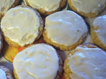 Iced Lemon Drop Cookies