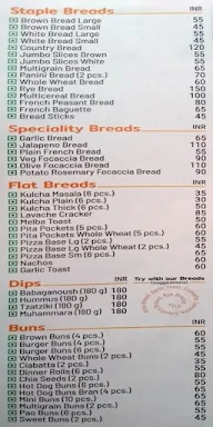 Alma Bakery And Cafe menu 1