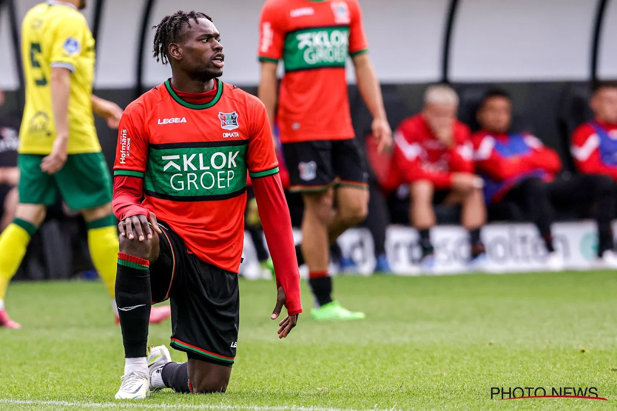 Landry Dimata titulaire et à l'assist avec le NEC Nimègue