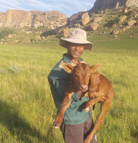 Mpho Moteka is the founder of Sterkfontein Farm.