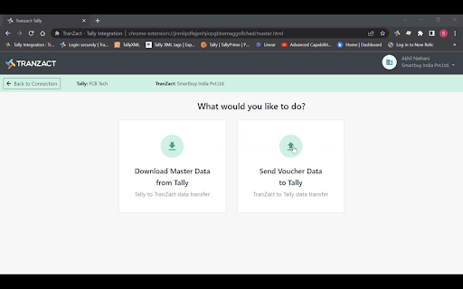 TranZact - Tally Integration