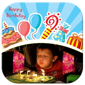 Download Happy Birthday Photo Card 2017 For PC Windows and Mac