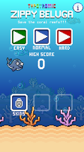 Zippy Beluga (Flappy Whale) 1.5 APK + Мод (Unlimited money) за Android