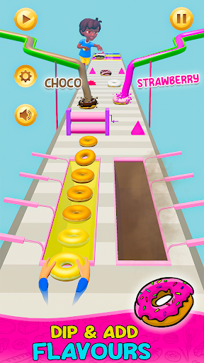 Screenshot Donut Stack Maker: Donut Games