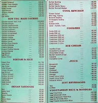 Hotel Sibbu Palace menu 1