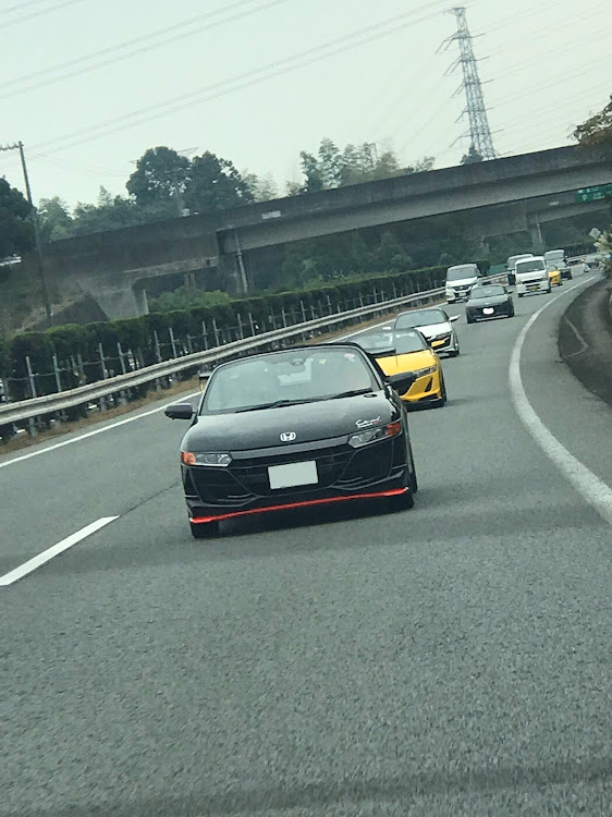 S660の無加工スマホ撮り・ハチロク・カルガモ走行・ツーリング・オフ会に関するカスタム事例の投稿画像1枚目