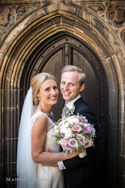 Wedding photographer Martin Beard (martinbeardphoto). Photo of 1 July 2019