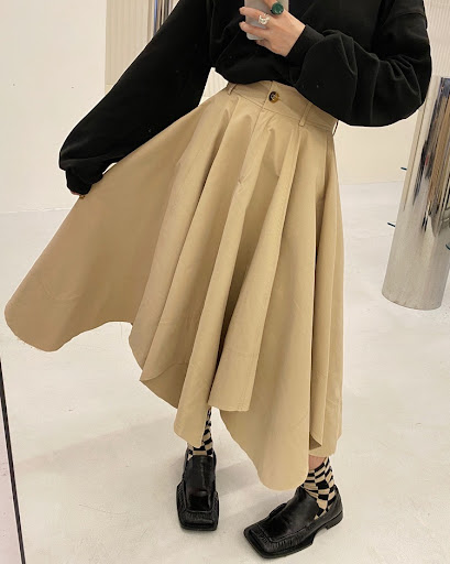 Title 9, Womens New High Waist Slim Irregular Skirt, Fl...