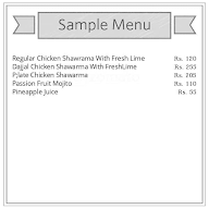 Taste Of Turkey menu 1