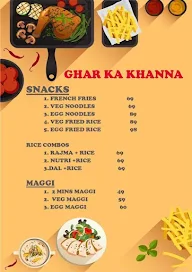 Ghar Ka Khanna menu 1