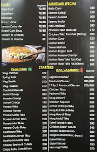 Tikka Freaks Restaurant menu 1