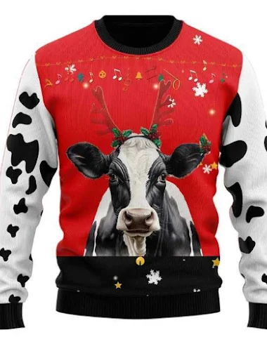 Sweter Casual bez Kaptura z Okrągły - 0