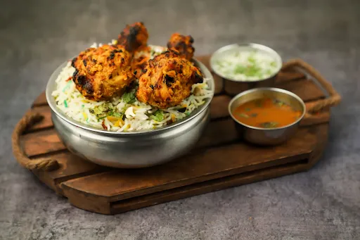 Chicken Tangdi Biryani [2 Pieces]