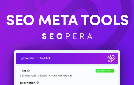 SEO Meta Tools - SEOpera Preview image 0