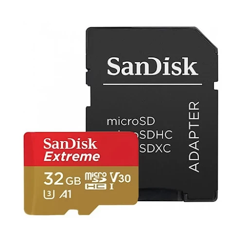 Thẻ nhớ Sandisk 32GB Micro Extreme SDSQXAF-032G-GN6AA (With adapter)