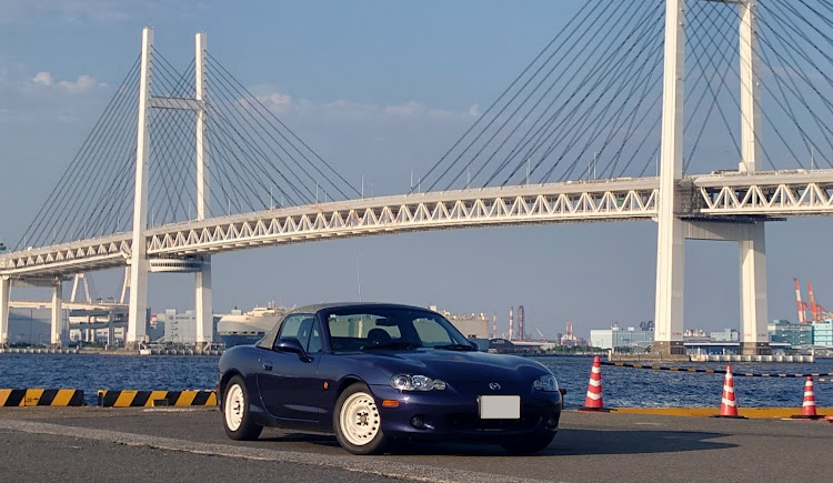 ロードスターの7月もよろしくお願いします・ドライブ・日帰り出張・山下埠頭・大黒PAに関するカスタム事例の投稿画像1枚目