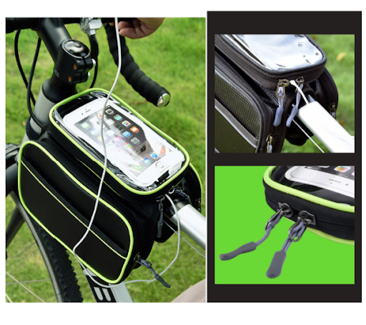 Title 17, Large Capacity Waterproof Mobile Phone Bag Keep...