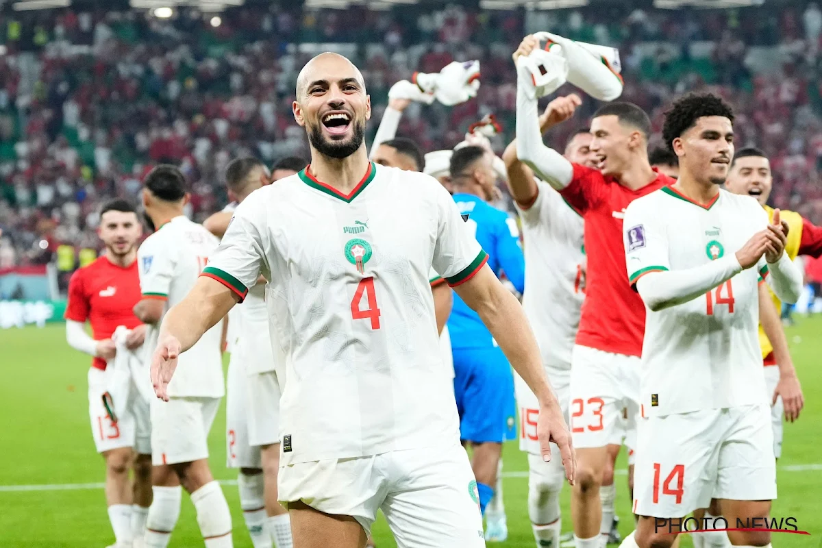 Sofyan Amrabat, costaud face aux Diables, intéresse un grand club anglais