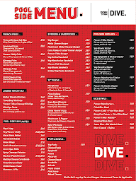 Downtown Dive menu 2