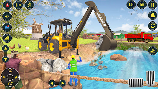 Screenshot Village Excavator JCB Games