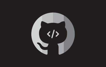GitHub Dark Theme chrome extension