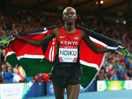 Kenyan middle and long distance runner Caleb Ndiku. Photo/Google