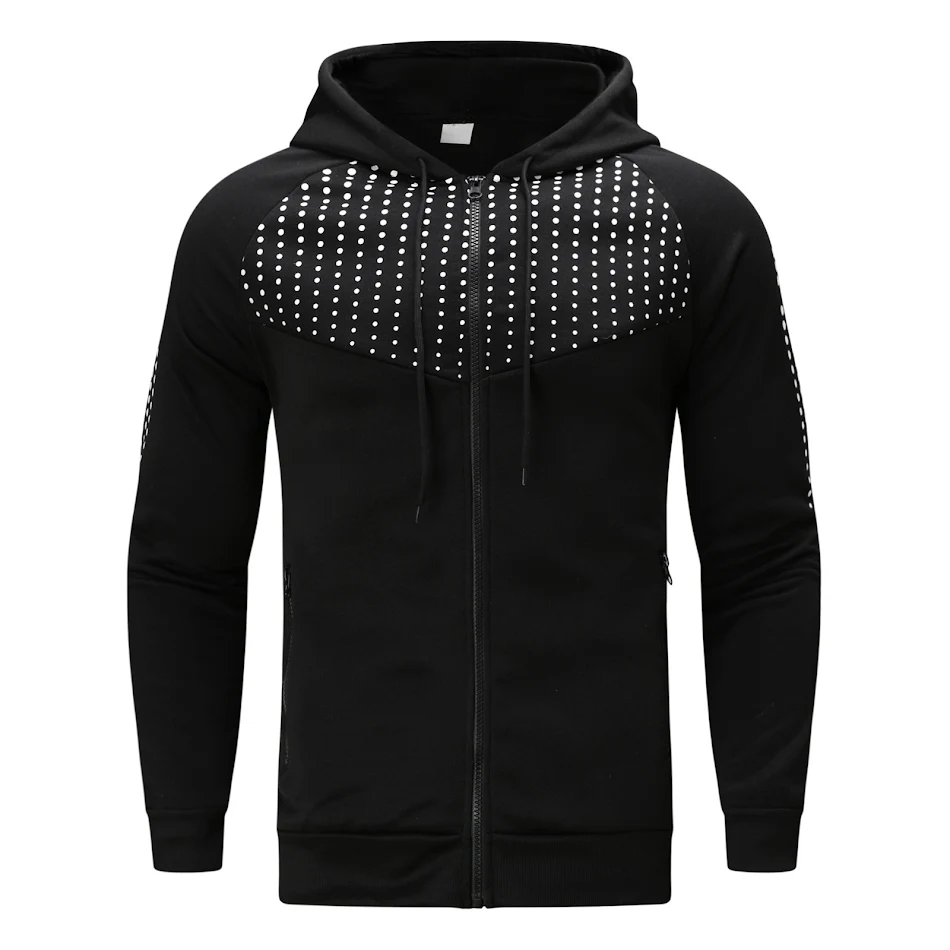 Felpa Sportiva Fitness Uomo Autunno Inverno Stampata Un Pezzo Comfort e Stile per Allenamenti e Abbigliamento Casual