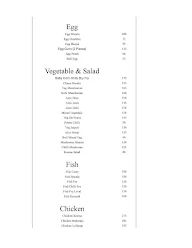 Indian Coffee House Restaurant menu 1