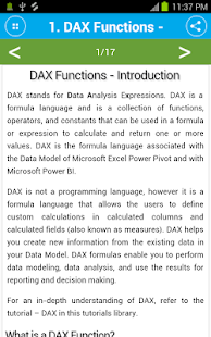 Learn DAX Functions - náhled