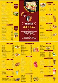 Freaky Chilly & Bites menu 1