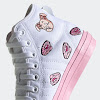 dragon ball z x adidas nizza hi “oolong” running white/pink