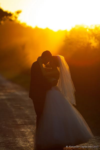 Wedding photographer Aleksandr Zaplacinski (zaplacinski). Photo of 4 January 2016