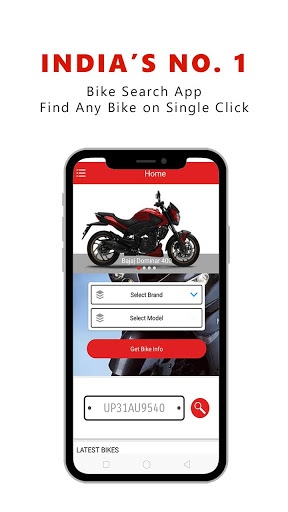 Screenshot Bike Info - Search bikes