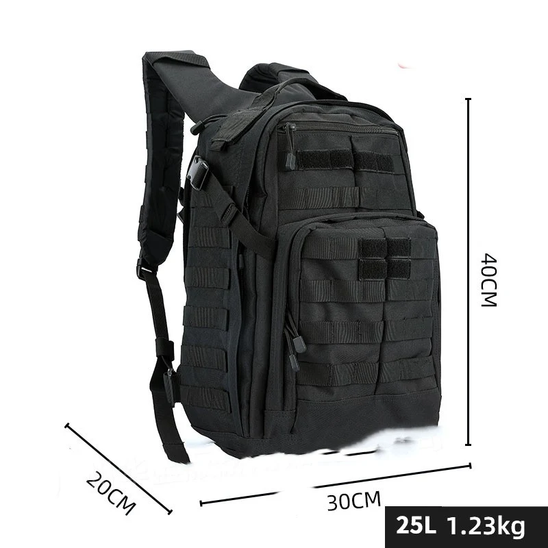 Outdoor Assault Tactische Rugzak voor Leger Fans en Wandelaars, Duurzaam en Functioneel, Perfect voor Avontuur