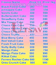 Utsav Birthday Showroom menu 1