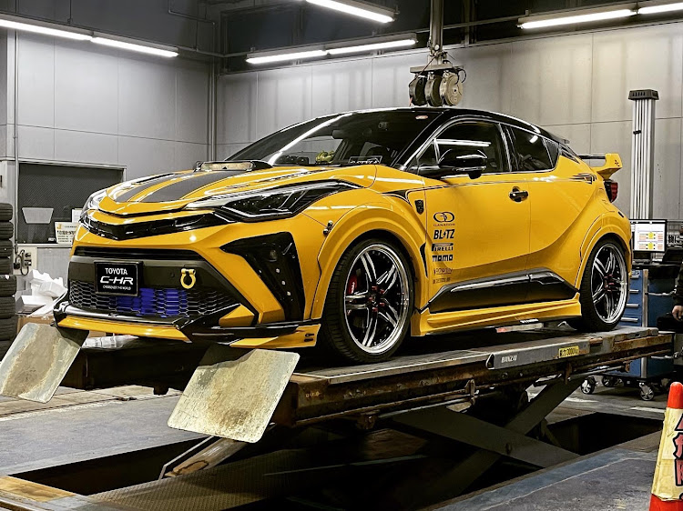 C-HRのTOYOTA・C-HR・車高調交換・足回りリニューアルに関するカスタム事例の投稿画像3枚目