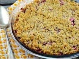 Rhubarb Crisp