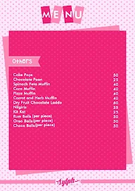 Sylph Chocolates menu 5