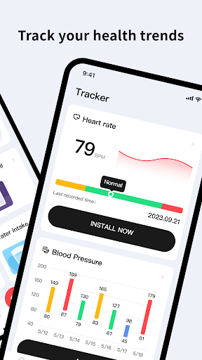 Screenshot Heart Rate Health & BP Monitor