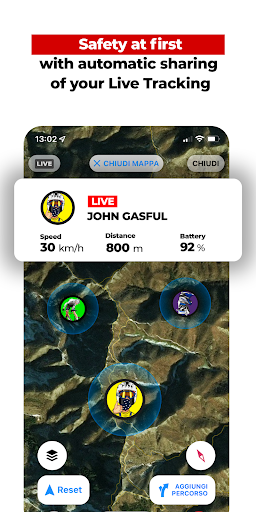 Screenshot WHIP LIVE Bike & Moto Routes