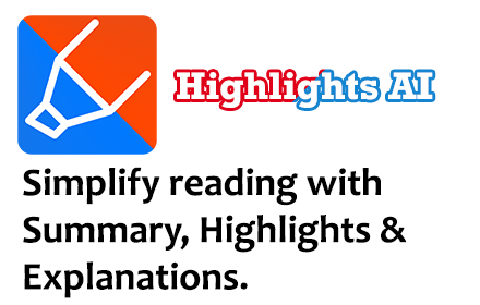 Highlights AI: Simplify reading with ChatGPT small promo image