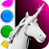 Unicorn 3D Coloring Book icon