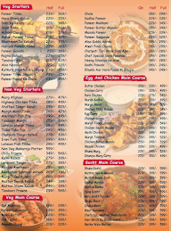 Desi Angithi menu 2