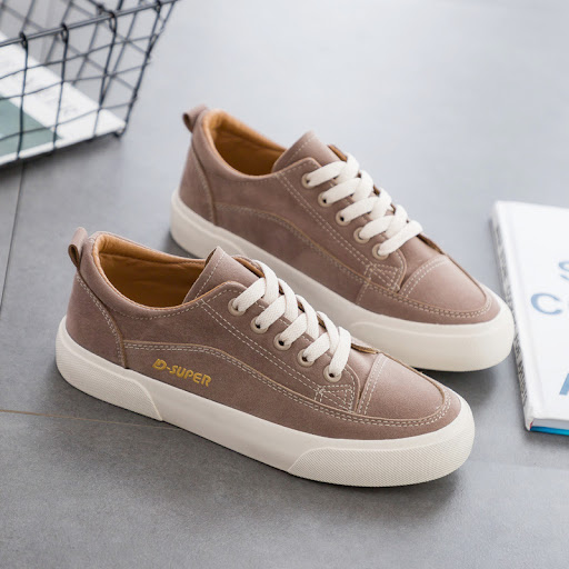 Title 4, Womens Canvas Shoes New All Match Retro Sneake...