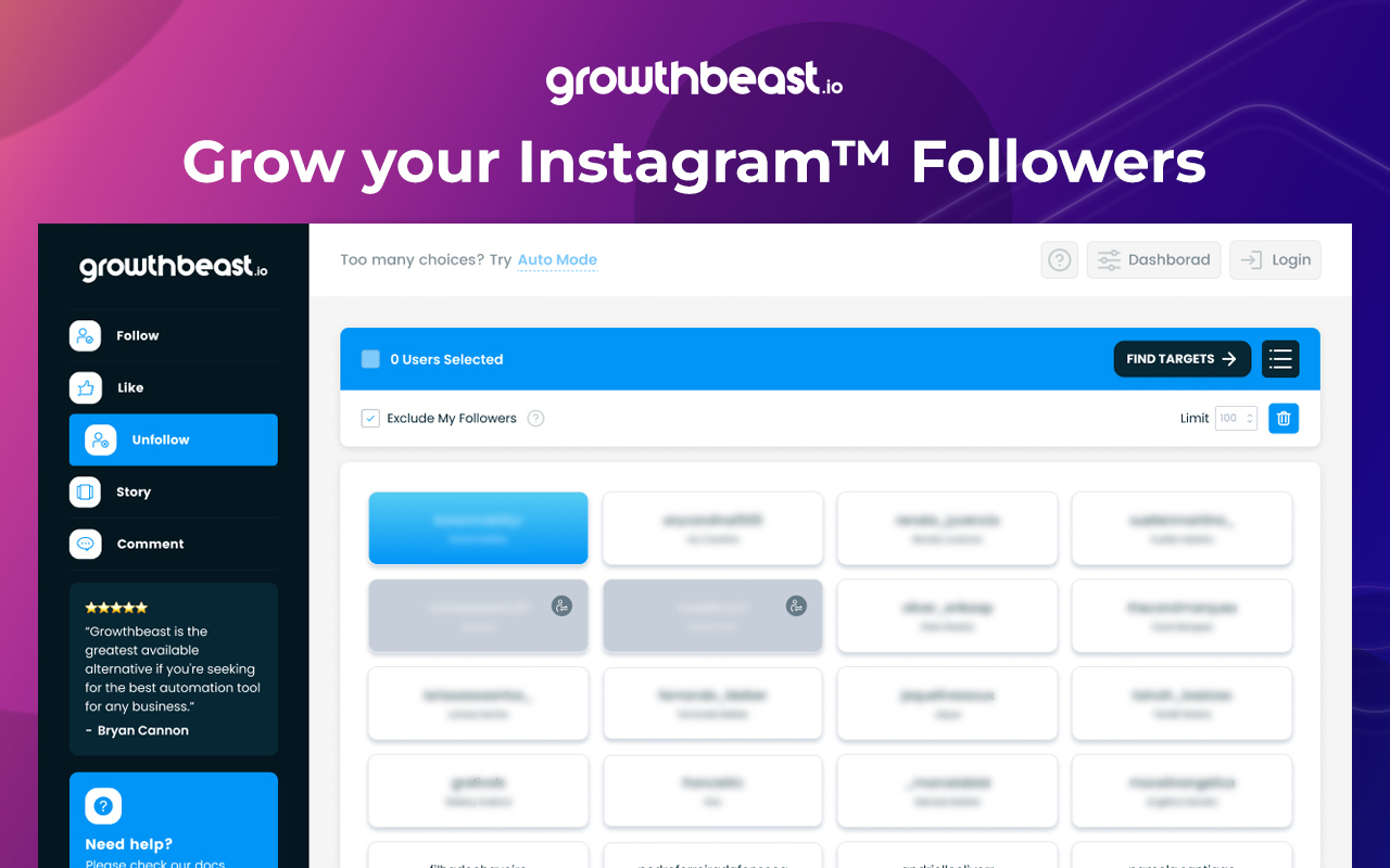 Growthbeast - Best AI-Powered Instagram Bot Preview image 5