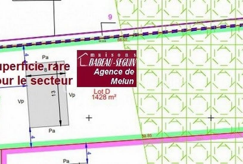  Vente Terrain à bâtir - 1 428m² à Corbeil-Essonnes (91100) 