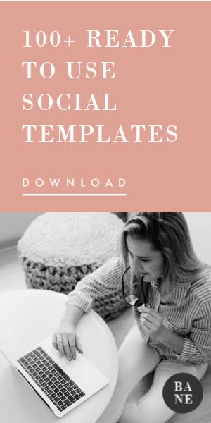 Over 100 Social Templates - Half Page Ad template