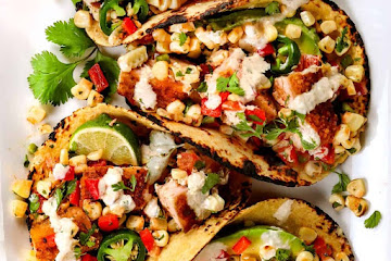Easy Salmon Fish Tacos