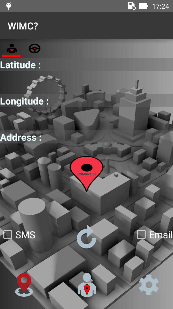 Find My Car (WIMC?) Screen 3